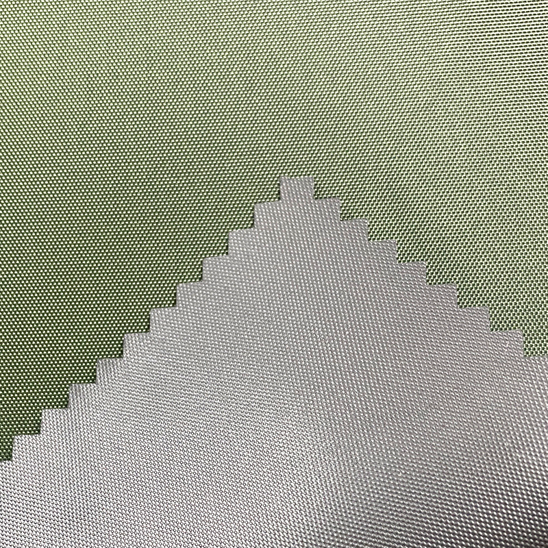 Black Coating Polyester Tent Fabric Fabric